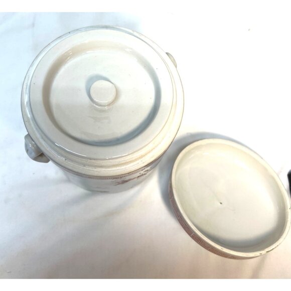 Vintage Chinese Double lid Hand Painted Dragon Phoenix Tea Caddy Satsuma - Picture 6 of 8